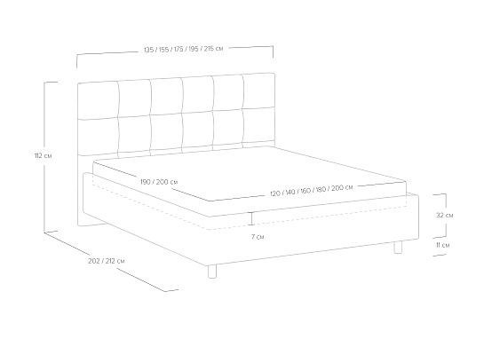 Кровать Richmond
