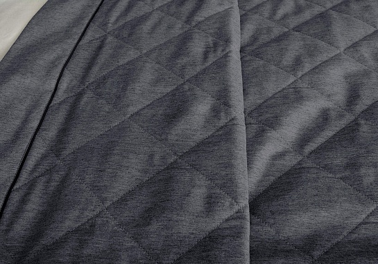 Покрывало Palermo темно-серый